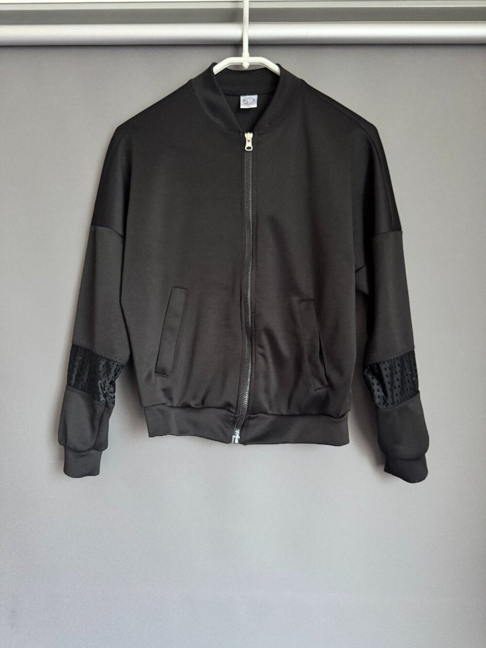 Five Dancewear Black Bomber Jacket (Size: PA)